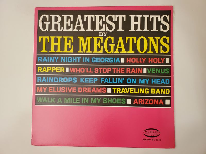 The Megatons Greatest Hits vinyl record